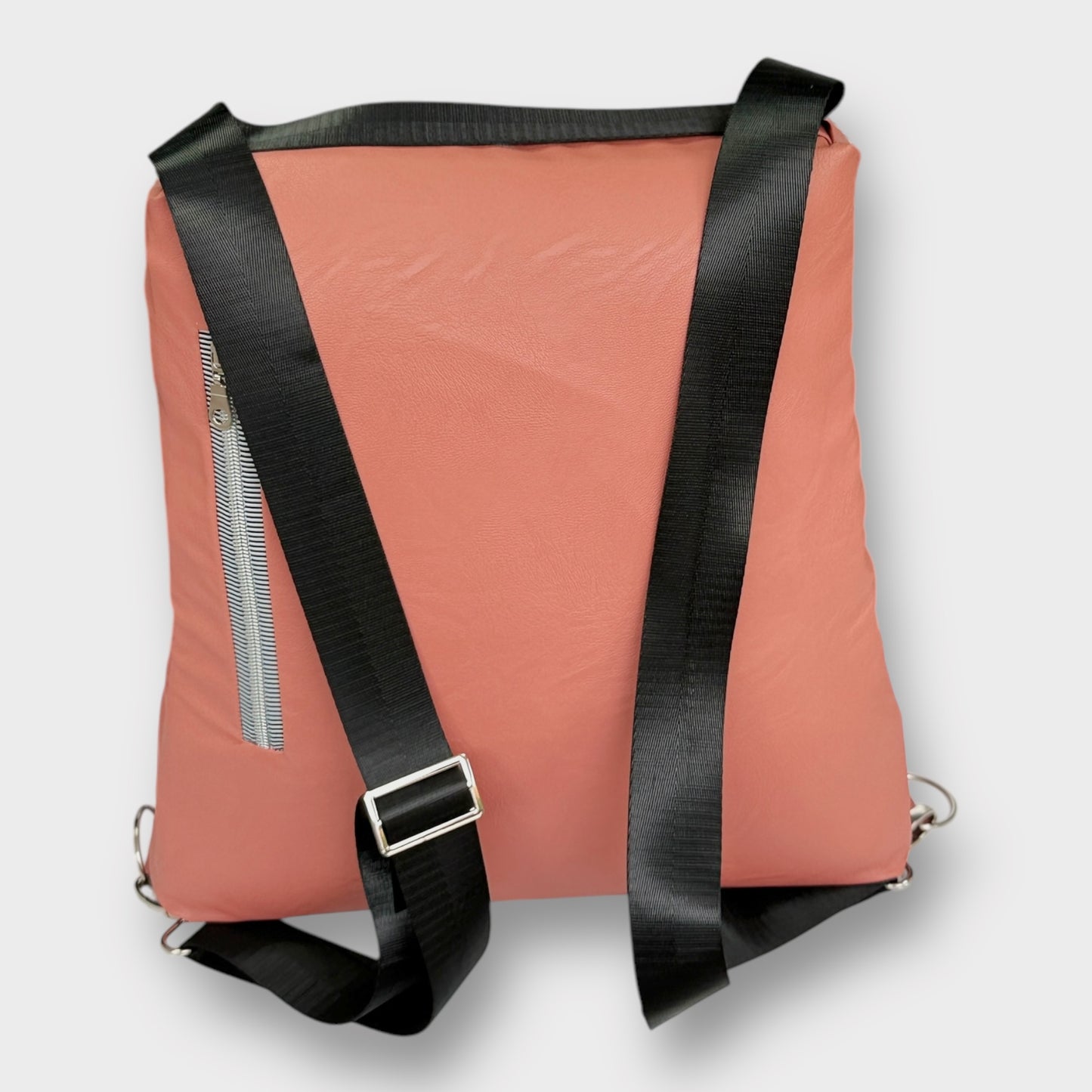 Bolso-Mochila de Pádel Ligero - Coral / Negro